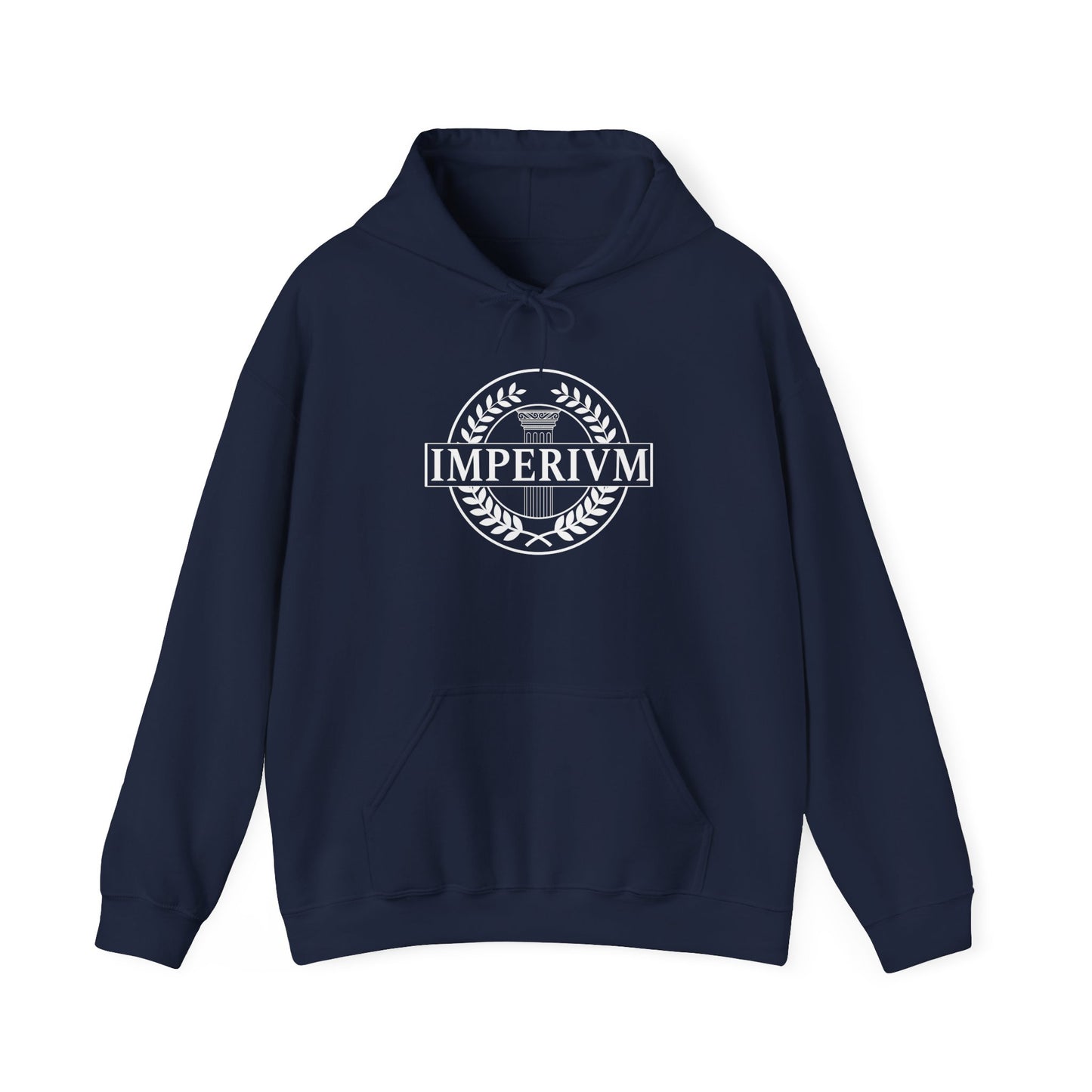 Unisex Logo Hoodie Navy