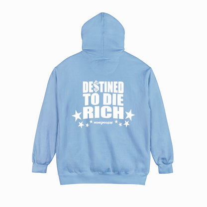 SKY BLUE OVERSIZED HOODIE "DTDR"