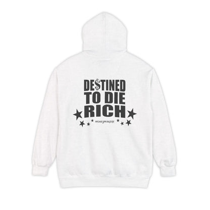 WHITE OVERSIZED HOODIE "DTDR"